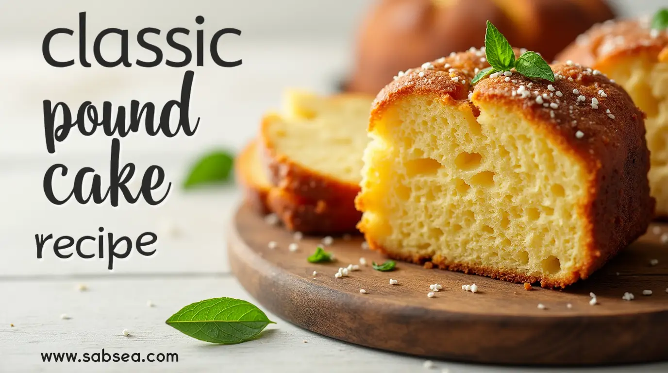 classic pound cake recipe