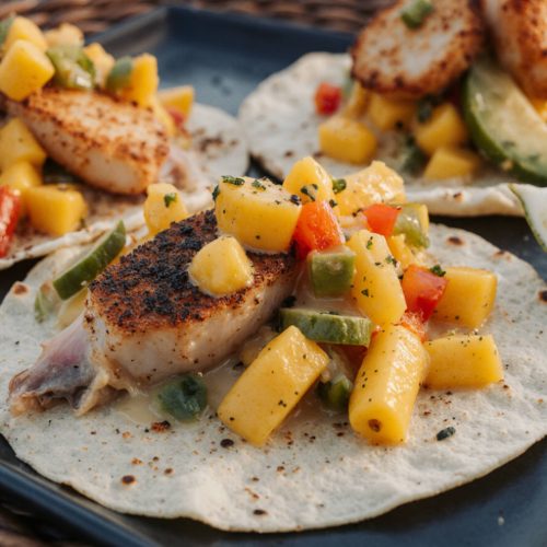Blackened Salmon Tacos Recipe