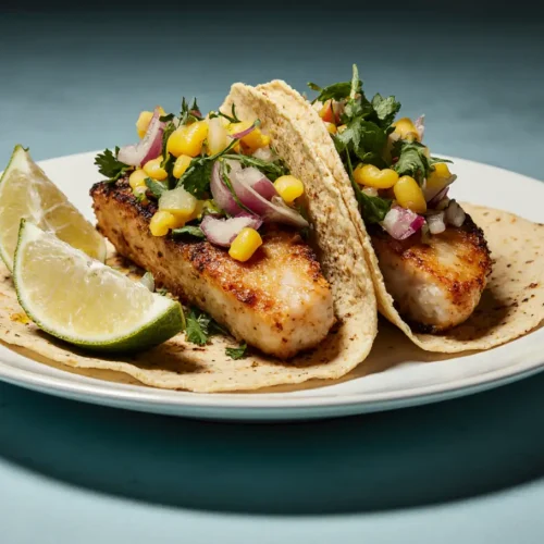 5 Easy Fish Taco Dinner Ideas | Fiery Fish Tacos + Crunchy Corn Salsa