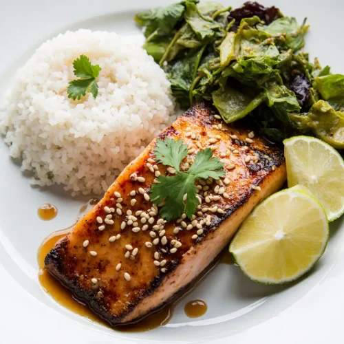 Honey Ginger Salmon Gourmet in Minutes