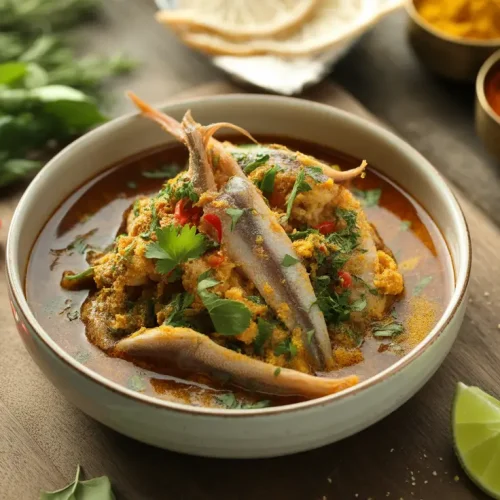 Global Anchovy Curry with Coconut and Fresh Spices