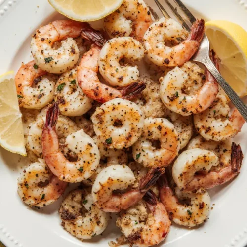 Best Marinade for Grilled Shrimp on skewers with zesty garlic and lemon