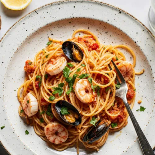 How to make spaghetti allo scoglio at home with shrimp, clams, and mussels