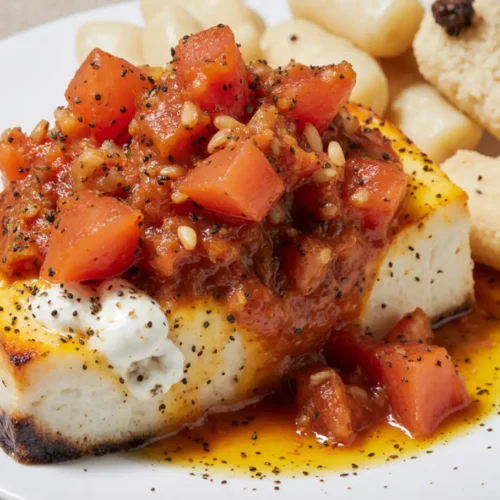 Greek marlin fish recipe with olive oil and lemon.