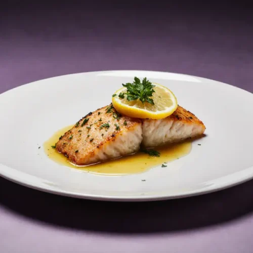 Killer Lemon Butter Sauce for Fish drizzled over freshly cooked fillets
