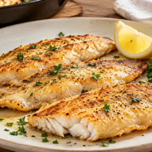 Crispy Pan-Fried Whiting Fillets (Easy Skillet Recipe)