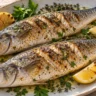 Grilled Whole Grey Mullet with Lemon and Herbs | SABSEA